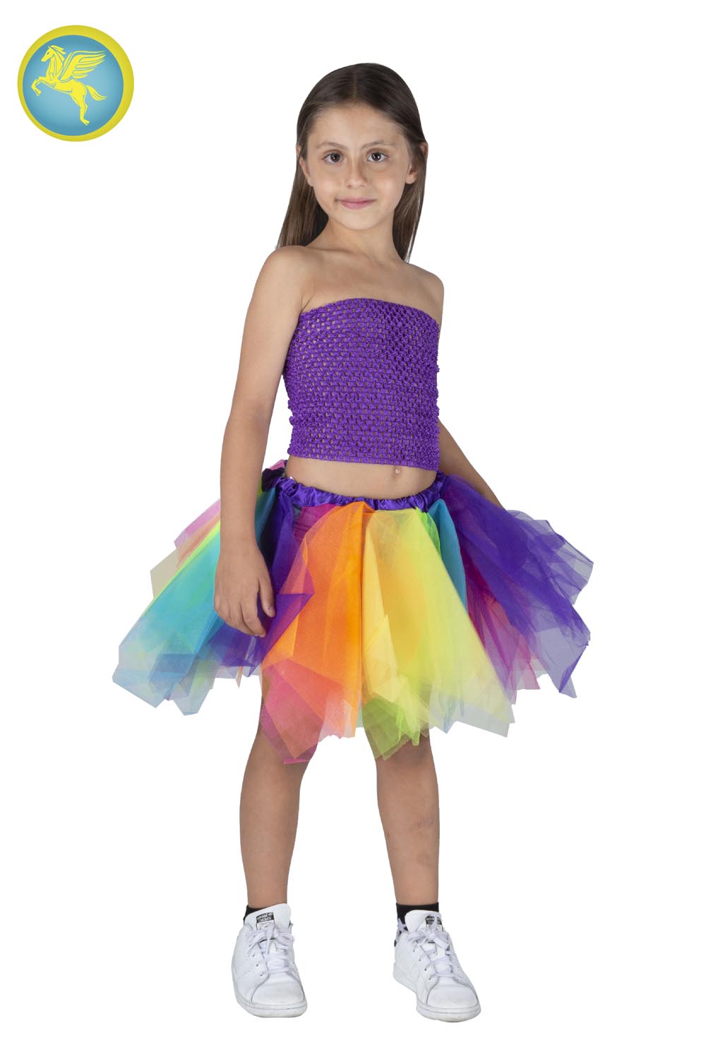 TOP ELASTICO TINTA UNITA VIOLA 